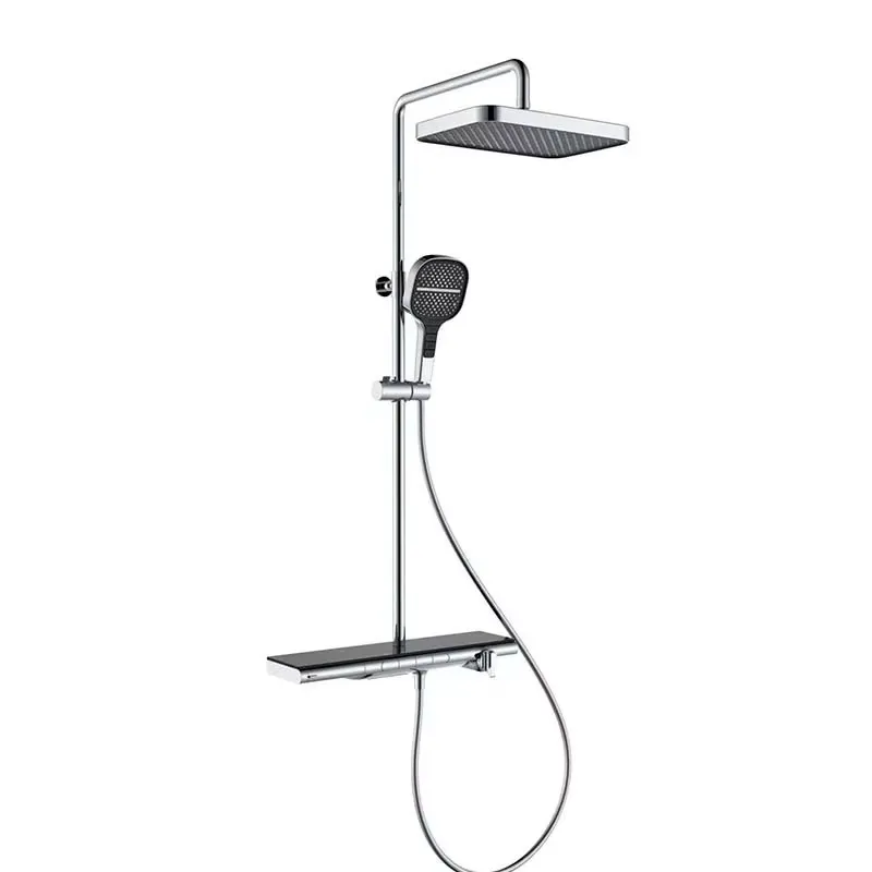 Faucet - 스마트 LED 디지털 온도조절 샤워 세트
