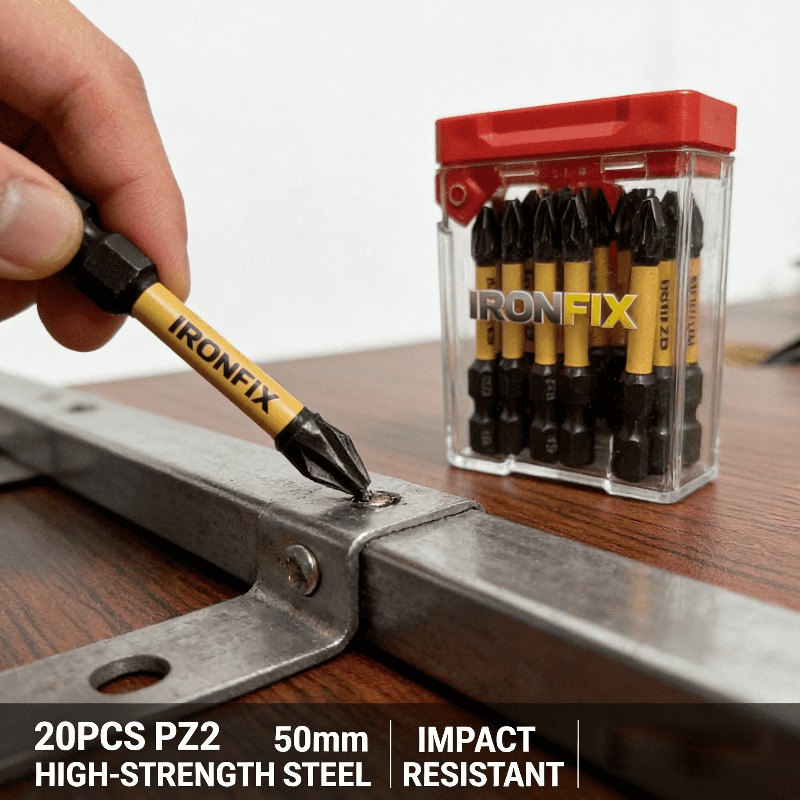 고품질 20개입 PZ2 스크루드라이버 비트 세트, 전동 - Drill Bits 리뷰 및 가격