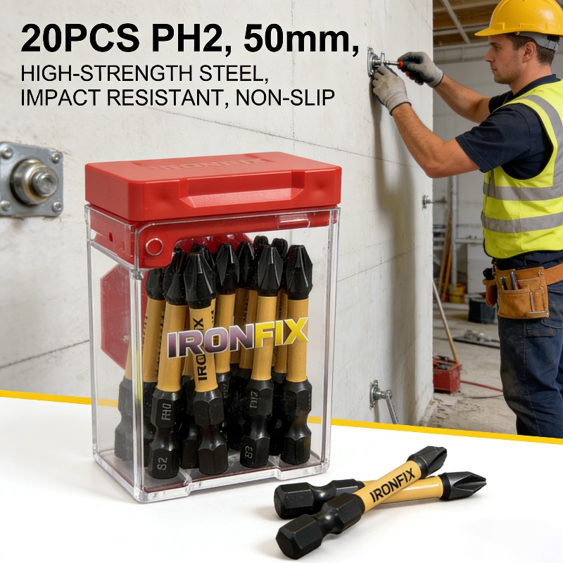 내구성이 뛰어난 PH2 스크루드라이버 비트 20개 세트 - Drill Bits 리뷰 및 가격
