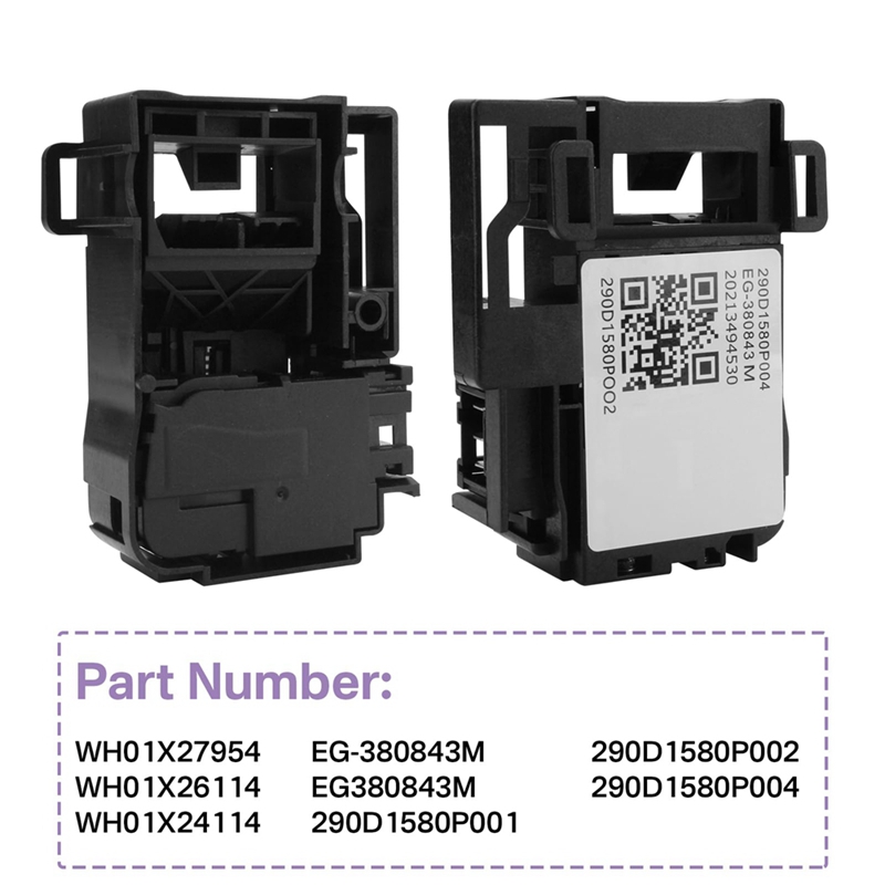 WH01X27954 세탁기 뚜껑 잠금 스위치 부품 29 - Door Lock 리뷰 및 가격