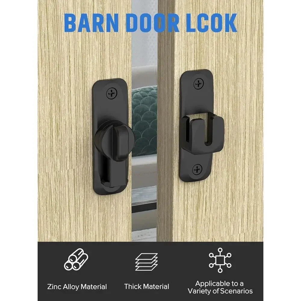90/180도 회전식 헛간 문 잠금장치, 개인 정보 보 - Door Lock 리뷰 및 가격