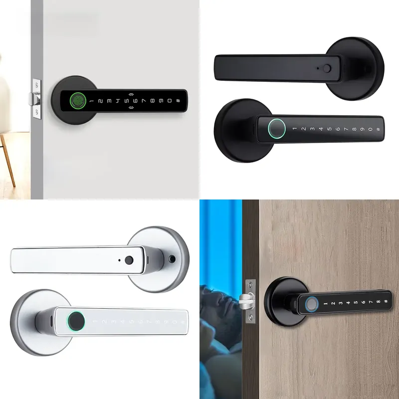 YMC 키리스 전자식 실내 도어 핸들 스마트 지문 디지 - Door Handle 리뷰 및 가격